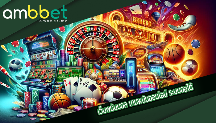 เว็บพนันบอล เกมพนันออนไลน์ ระบบออโต้
