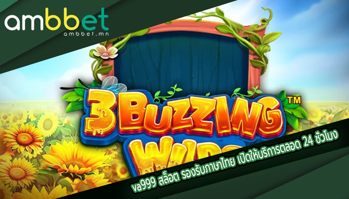 va999 สล็อต รองรับภาษาไทย เปิดให้บริการตลอด 24 ชั่วโมง
